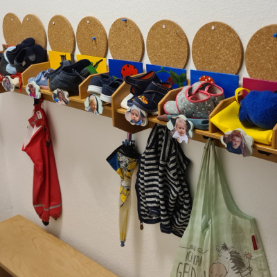 Garderobe und Eingangsbereich